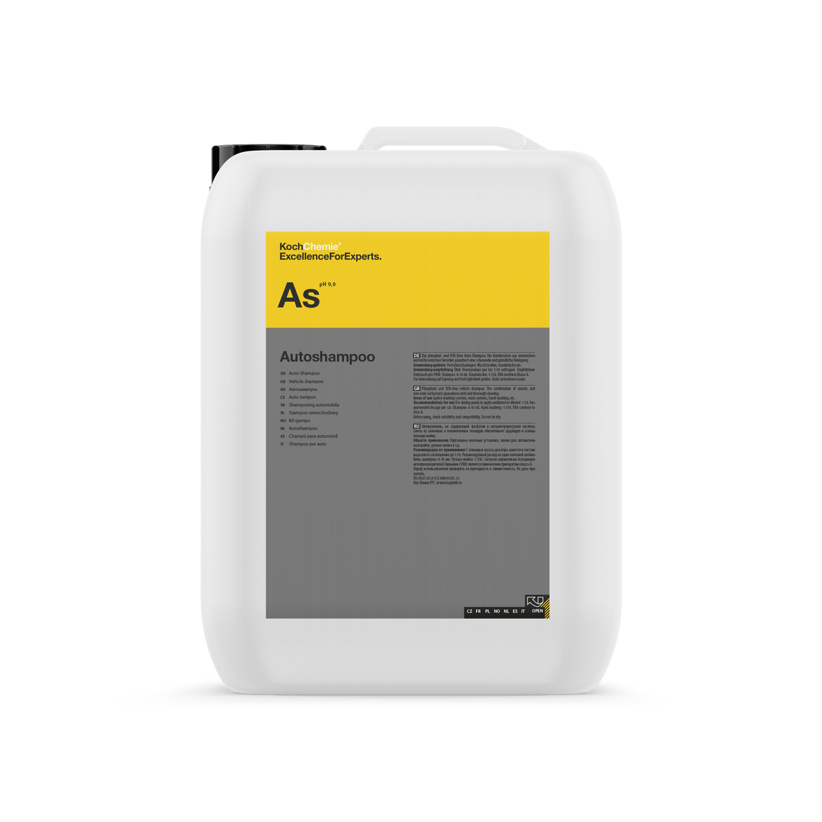 pH švelnus šampūnas Koch Chemie Autoshampoo AS