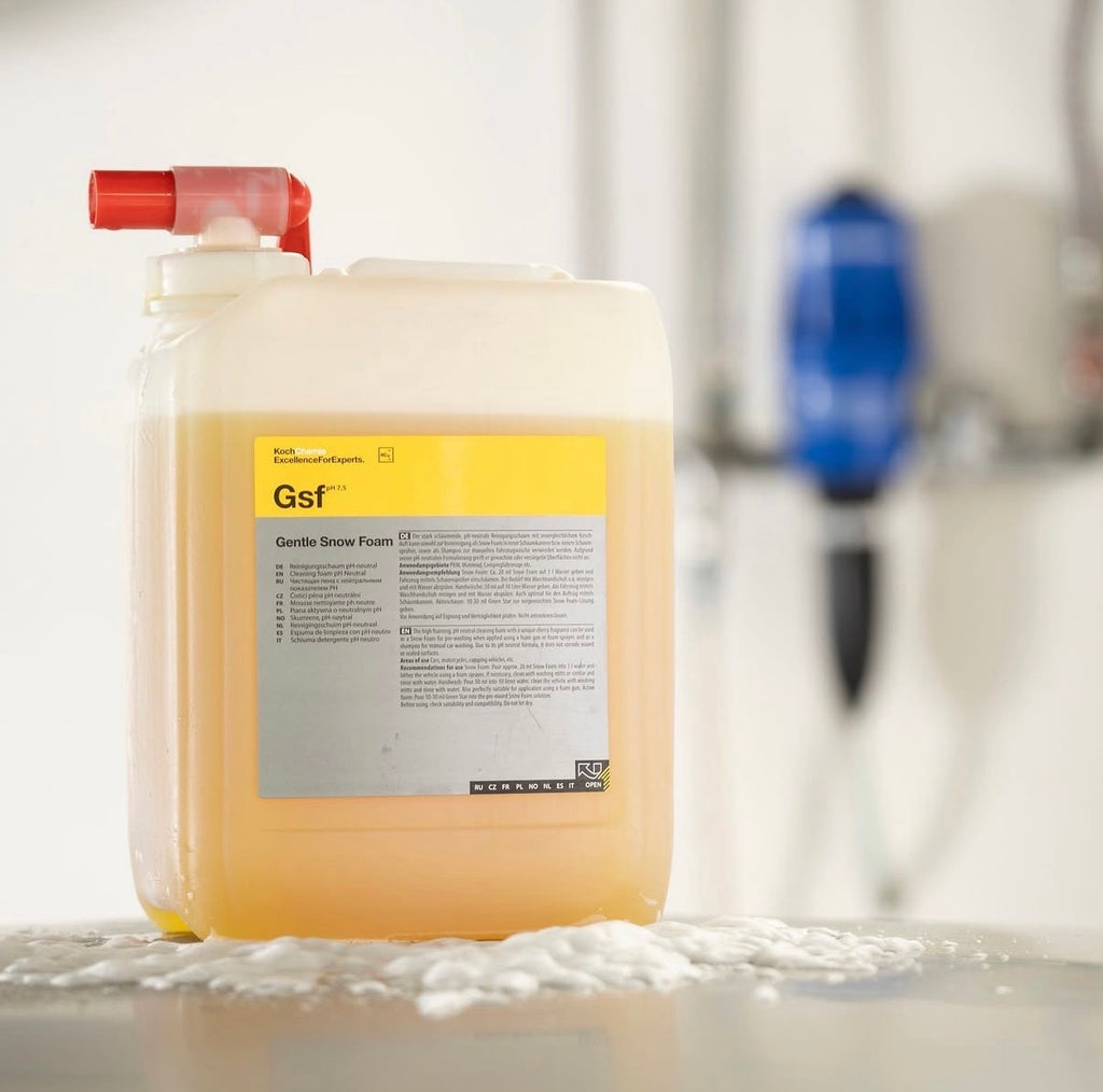pH neutralios putos ir šampūnas Koch Chemie Gentle Snow Foam (GSF)