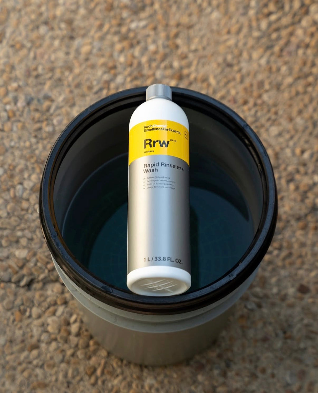 Ploviklis nereikalaujantis aukšto slėgio skalavimo Koch Chemie Rapid Rinseless Wash (RRW)