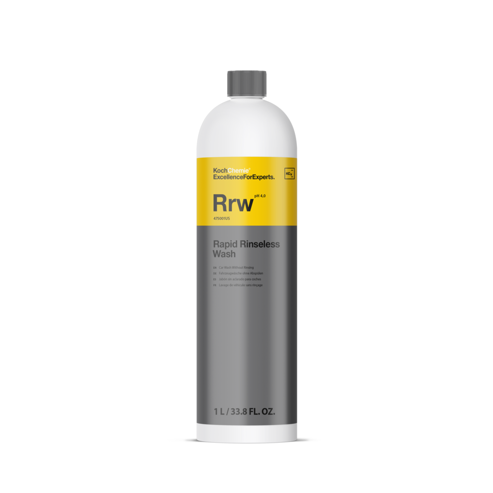 Ploviklis nereikalaujantis aukšto slėgio skalavimo Koch Chemie Rapid Rinseless Wash (RRW)