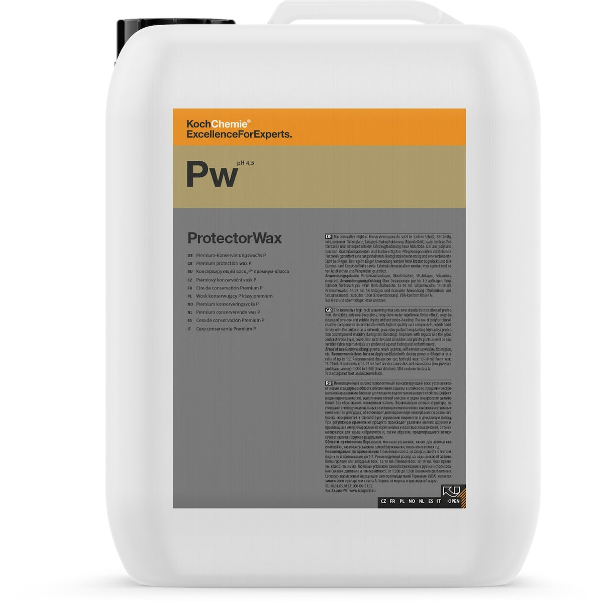 Premium apsauginis vaškas Koch Chemie ProtectorWax PW