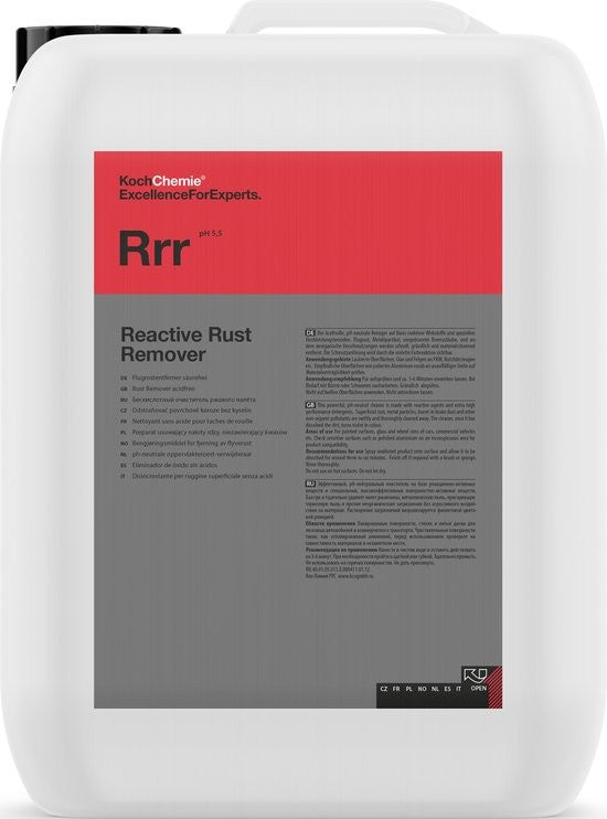 Reaktyvus rūdžių ir metalo dalelių valiklis Koch Chemie Reactive Rust Remover (RRR)