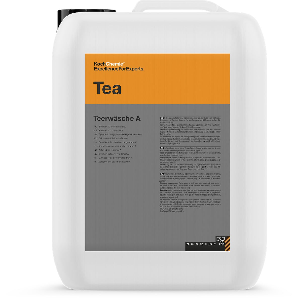 Dervų ir bitumo valiklis Koch Chemie Teerwäsche A TEA